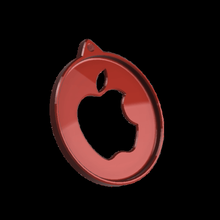 apple medal keychain keychains 3d print model - Mito3D