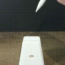 Mela penna In piedi 3d print model - Mito3D