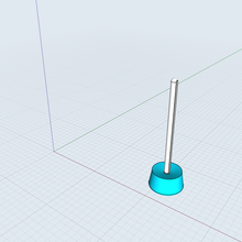 elma kalem temel Kulp destek versiyon 2 gadget 3d print model - Mito3D