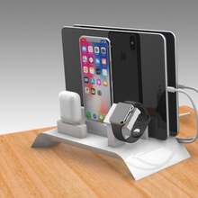 apple pro docking station now pull out tray gadget stand tablet ipad cell phone cr10 cr-10 prusa hobby dock print 3d iphone charger 10 10s max plus 3d print model - Mito3D