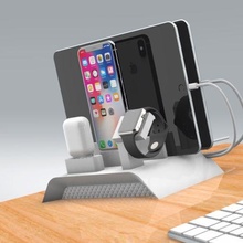 apple pro docking station gadget phone holder 3d ipad iphone airpods homepod tablet cell dock charging stand 3d print model - Mito3D