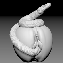 a apple buceta cobra arte sexy legal 18+ nsfw 3d print model - Mito3D