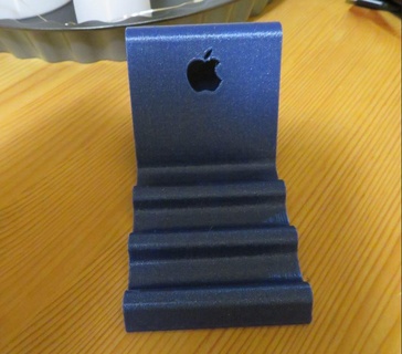 Apfel Stand Zelle Telefon Schreibtisch Büro Samsung iPhone Gift 3d print model - Mito3D