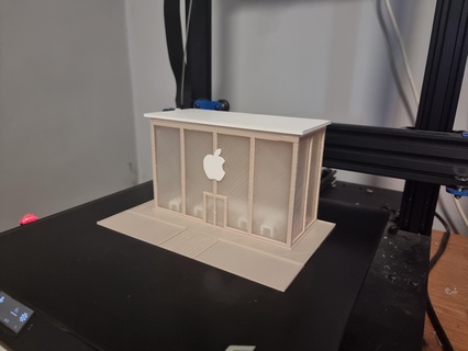 apple store 1 64 diorama hot wheels diecast shop smartphone iphone 3d print model - Mito3D
