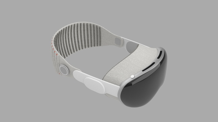 pomme vision pro lunettes vue 3d impression stl tendance innovation 3d print model - Mito3D