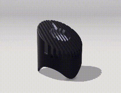 maçã suporte inteligente escrivaninha moderno Projeto cobrando 3d print model - Mito3D