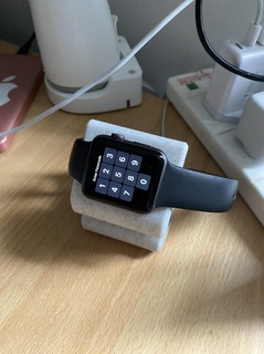 apple watch charger stand 3d print model - Mito3D