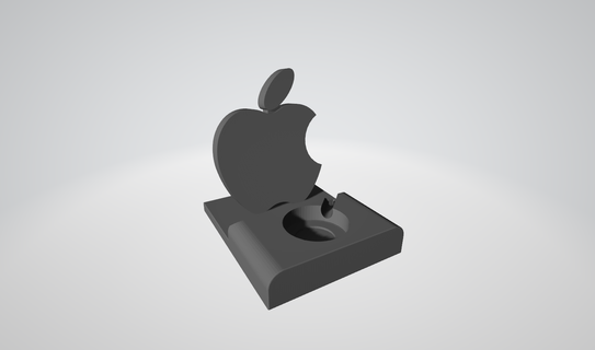 apple watch charging base 3d print model - Mito3D