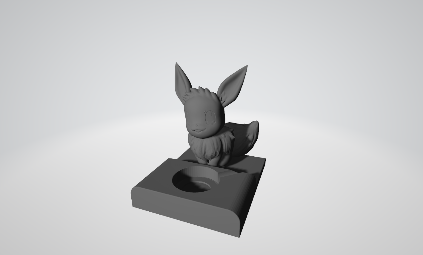 manzana reloj cargando base eevee 3D print model - Mito3D