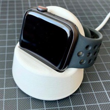 apple watch station de recharge gadget chargeur sans fil stand d'accueil 3d print model - Mito3D