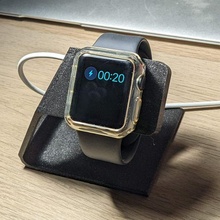 apple watch charging stand gadget charger station 3d print model - Mito3D
