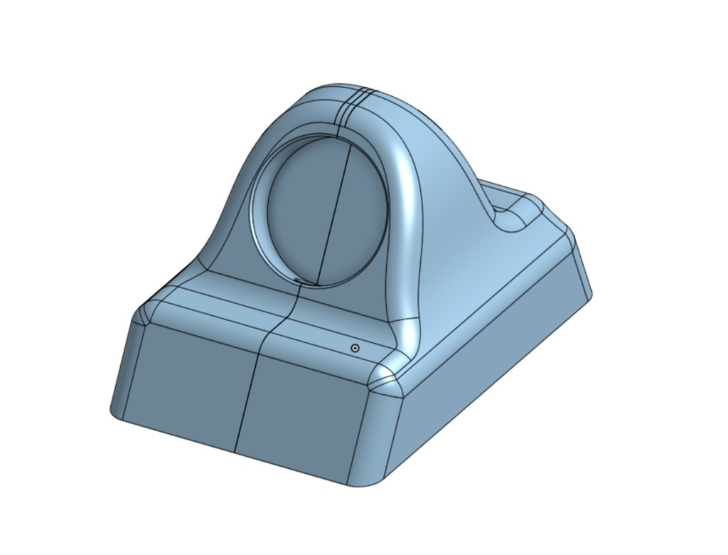 Apfel sehen Laden Stand Gadget 3D print model - Mito3D