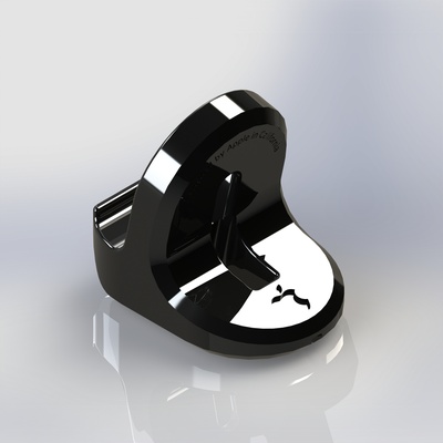 manzana reloj cargando estante soporte cargador jugador decoración hogar casa cargar 3d print model - Mito3D