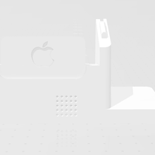 a apple relógio de suporte do telefone gadget 3d print model - Mito3D