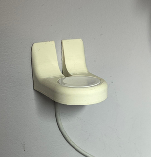 apple watch wall charger holder tape 3d print model - Mito3D