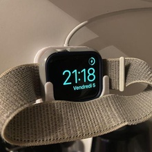 apple watch wall mount support 3d print model - Mito3D