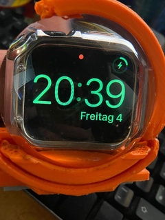 Applewatch cam büyüteç alarm saati elma izlemek rıhtım ayakta durmak küre merdiven acı bakla Aksesuarlar 3d print model - Mito3D