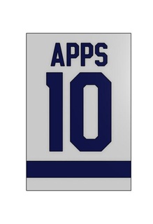 apps maple leafs banner hockey toronto sign legend syl 3d print model - Mito3D