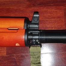 aps aks-74u gel blaster hopup toy gelblaster hop ak muzzle device 3d print model - Mito3D