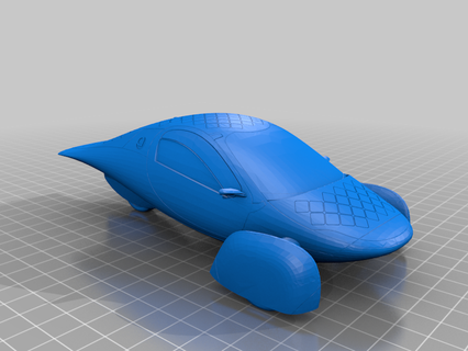 aptera solar electric vehicle - unofficial patch Game vehicles transport 3d print model - Mito3D