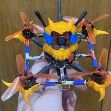 apu'lar 3 Karekök kürdan çerçeve çeşitli canavar drone inç gerçek 3d print model - Mito3D