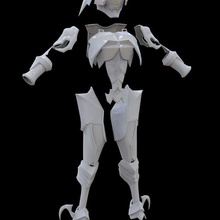 aquas armor kingdom hearts vidoegame girl cosplay keyblade kh kingdomheartscosplay aquacosplay 3d print model - Mito3D