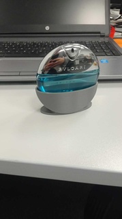 agua perfume apoyo Moda perfume colonia bulgari agua 3d print model - Mito3D
