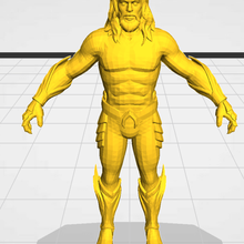 Aquaman Speer Kunst 3d print model - Mito3D