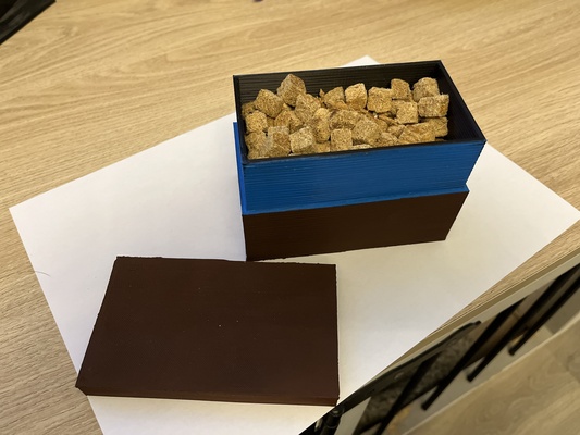 acuario caja comida terrario 3d print model - Mito3D