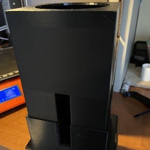 aquário filtro meia suporte água salgada recife 3d print model - Mito3D