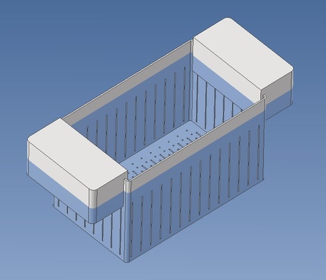 aquário peixe tanque casa reprodução cela 3d print model - Mito3D