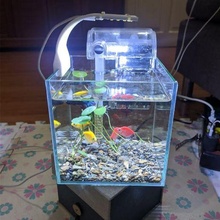 acuario LED ligero mascotas 3d print model - Mito3D