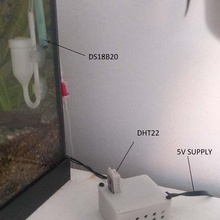 aquarium temperature sensing wemos d1arduino tool 3d printing 3d print model - Mito3D