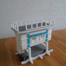 aquavilla netherlands architecture buildings structures 3d print model - Mito3D
