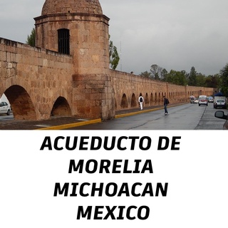 acquedotto Morelia michoacan Messico 3d print model - Mito3D