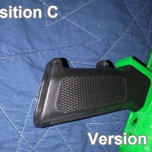 ar-15 handguard pistol grip mount sport outdoors 3d print model - Mito3D