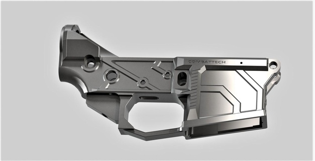ar 15 mk8 quadro Armação rifle ar15 receptor ar15frame revista m4 3d impressão stl partes 3d print model - Mito3D