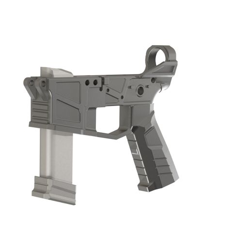 ar-9 9mm tool ar9  ar 9mm pistol grip ar15 ar9 ar pistol 9mm glock 3D print model - Mito3D