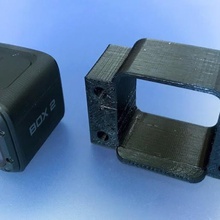 araile foxeer box2 tpu cage de la mode accessoires support caméra arwing 3d print model - Mito3D