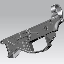 ar15 lightweight tool m4 m16 receiver rifle gun model 3d print model - Mito3D