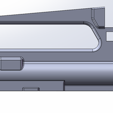 ar15 m16a2 superior receptor ferramenta m4 arma fogo m16 rifle 3d print model - Mito3D