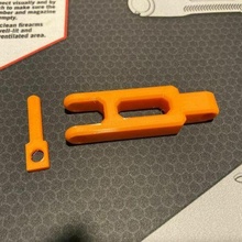 ar15 üst ambar açık temizlik pewpew araçlar 3d print model - Mito3D