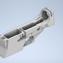 ar 15 ferramenta arma fogo 3d print model - Mito3D