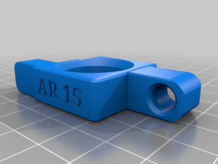 ar 15 10 ricevitore cane gamba Accessori 3d print model - Mito3D