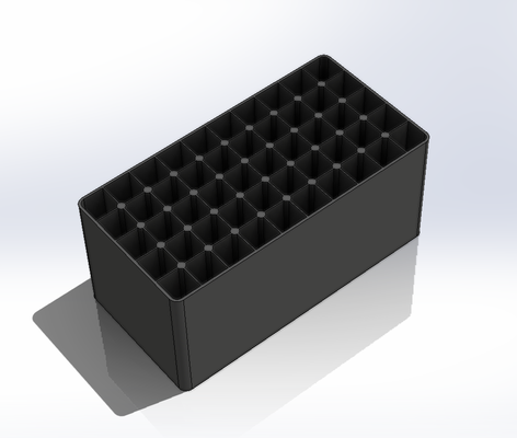 ar ammo tray-50 rounds sporting goods 3d print model - Mito3D