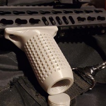 ar fourgrip container airsoft tool mlok keymod grip 4 3d print model - Mito3D