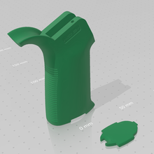 ar platformu kavrama oyun tabanca oyuncak magpul tüfek 15 platform silah kolu tutuş 3d print model - Mito3D