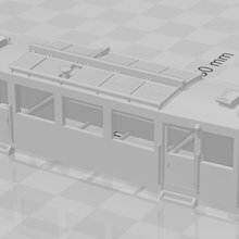 ar sncv tt scale 2 film box radiator rack modelism railway tram 1/120 3d print model - Mito3D