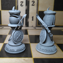 árabe xadrez bispo jogos borda 3d print model - Mito3D