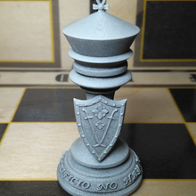 árabe xadrez rainha jogos borda 3d print model - Mito3D